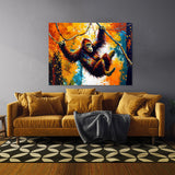 Orangutan Vibrant Forest 11 Wall Art