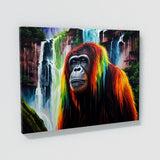 Orangutan Vibrant Forest 2 Wall Art