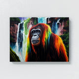 Orangutan Vibrant Forest 2 Wall Art