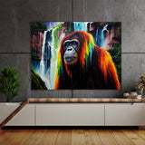 Orangutan Vibrant Forest 2 Wall Art