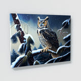 Owl Atmospheric Scene 23 Wall Art