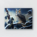Owl Atmospheric Scene 23 Wall Art