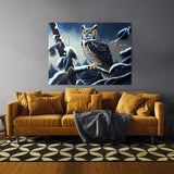 Owl Atmospheric Scene 23 Wall Art