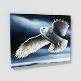 Owl Atmospheric Snowy 10 Wall Art