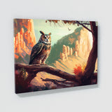 Owl Landscape 2 Wall Art