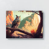 Owl Landscape 2 Wall Art