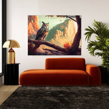 Owl Landscape 2 Wall Art