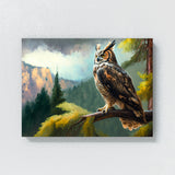 Owl Landscape 3 Wall Art