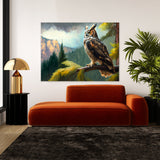 Owl Landscape 3 Wall Art