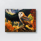Owl Of Barn Forest 20 Wall Art