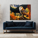 Owl Of Barn Forest 20 Wall Art