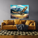 Owl S Of Great Horned 18 Wall Art