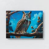 Owl S Of Great Horned 28 Wall Art