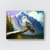 Owl Snowy 14 Wall Art