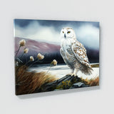 Owl Snowy Landscape 1 Wall Art
