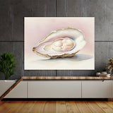Oyster Pale Pink Ethereal 2 Wall Art