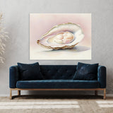 Oyster Pale Pink Ethereal 2 Wall Art