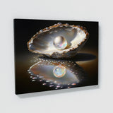 Oyster With Reflections 1 Wall Art