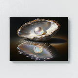 Oyster With Reflections 1 Wall Art