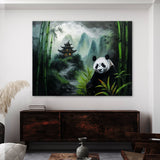 Panda Bamboo Forest 12 Wall Art