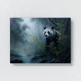 Panda Bamboo Forest Mist 18 Wall Art