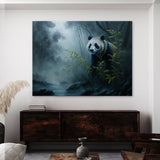 Panda Bamboo Forest Mist 18 Wall Art