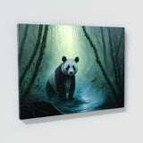 Panda Bamboo Forest Mist 19 Wall Art