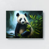 Panda Bamboo Forest Mist 27 Wall Art
