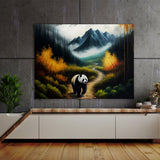Panda Bamboo Mountain 15 Wall Art