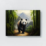Panda Bamboo Mountain 31 Wall Art