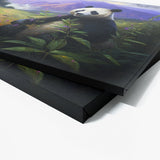 Panda Bamboo Mountain Lavender 37 Wall Art