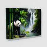 Panda Bamboo Waterfall 23 Wall Art