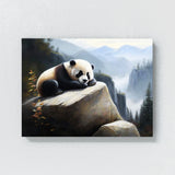 Panda Cub Sleeping 30 Wall Art