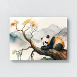 Panda Cute Landscape 25 Wall Art