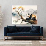 Panda Cute Landscape 25 Wall Art