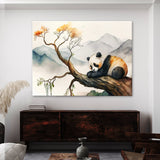 Panda Cute Landscape 25 Wall Art