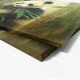 Panda Eating Bamboo 2 Wall Art