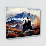 Panda Mountain Realistic 7 Wall Art