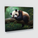 Panda Sleeping In Forest 9 Wall Art