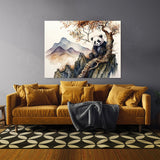 Panda Tree Mountain 29 Wall Art