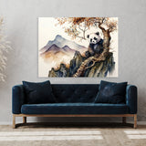 Panda Tree Mountain 29 Wall Art