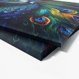 Peacock Abstract Modern 29 Wall Art
