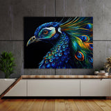 Peacock Abstract Modern 29 Wall Art