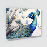 Peacock Detailed Artwork 23 Wall Art