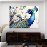 Peacock Detailed Artwork 23 Wall Art