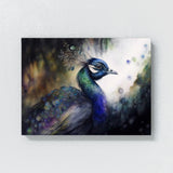 Peacock Dreamy Iridescent 11 Wall Art