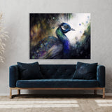 Peacock Dreamy Iridescent 11 Wall Art