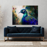 Peacock Dreamy Iridescent 12 Wall Art