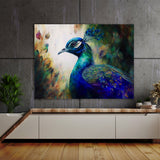 Peacock Dreamy Iridescent 12 Wall Art