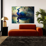 Peacock Iridescent Feathers 33 Wall Art